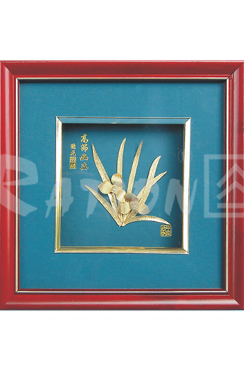 蘭花兒-立體雕花R-02023