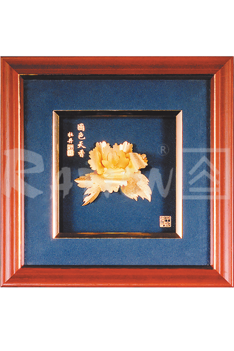 牡丹-立體雕花R-02012